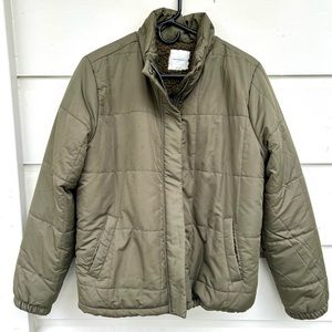 Thread & Supply Quilted Sherpa Jacket